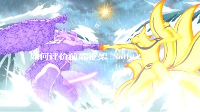 如何评价前端框架 Solid?