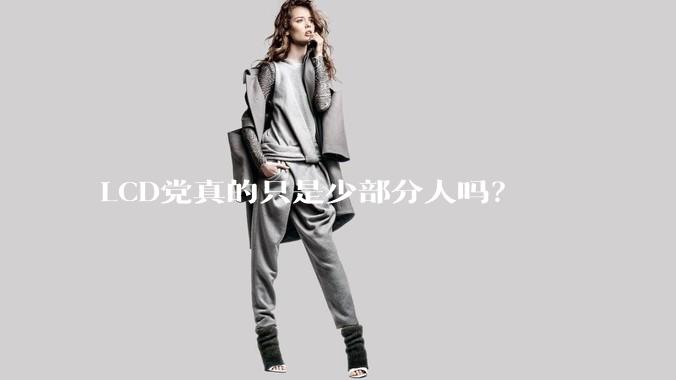 LCD党真的只是少部分人吗？